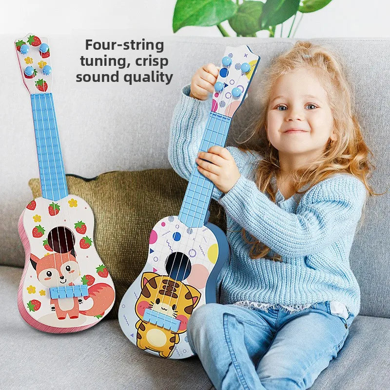 Kids Mini Guitar Toy For Beginners With Realistic Sound