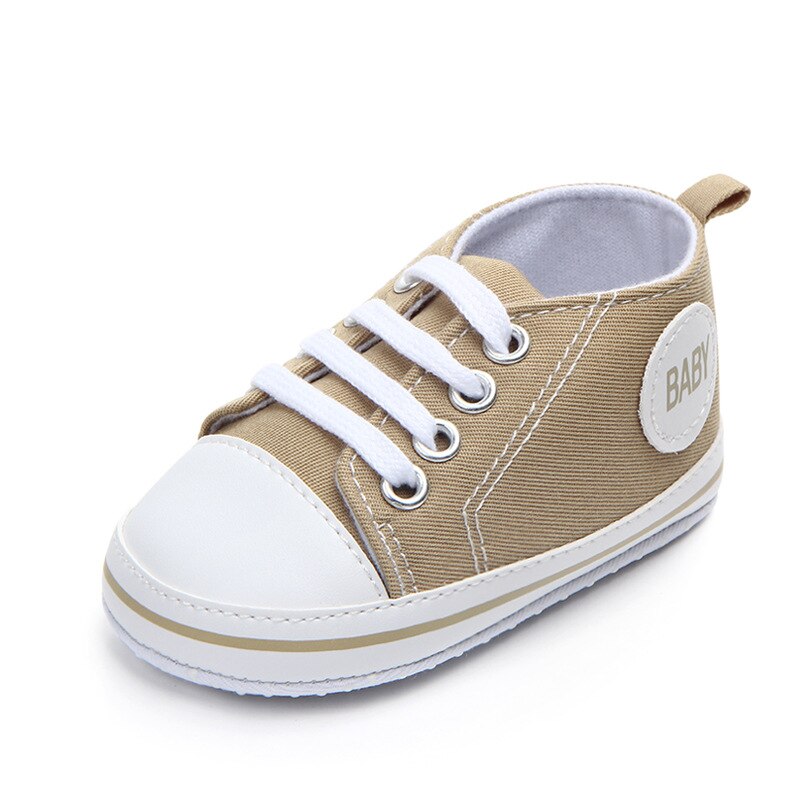 Fashionable Bling Canvas Shoes for Baby Girls - Soft Sole Toddler Sneakers Toyland EU