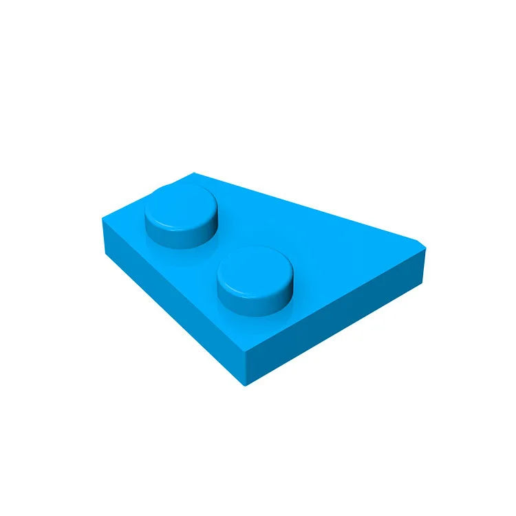 Building Block Plates | Plate 2X2 Wedge | Universal Bricks | Kids And Adults