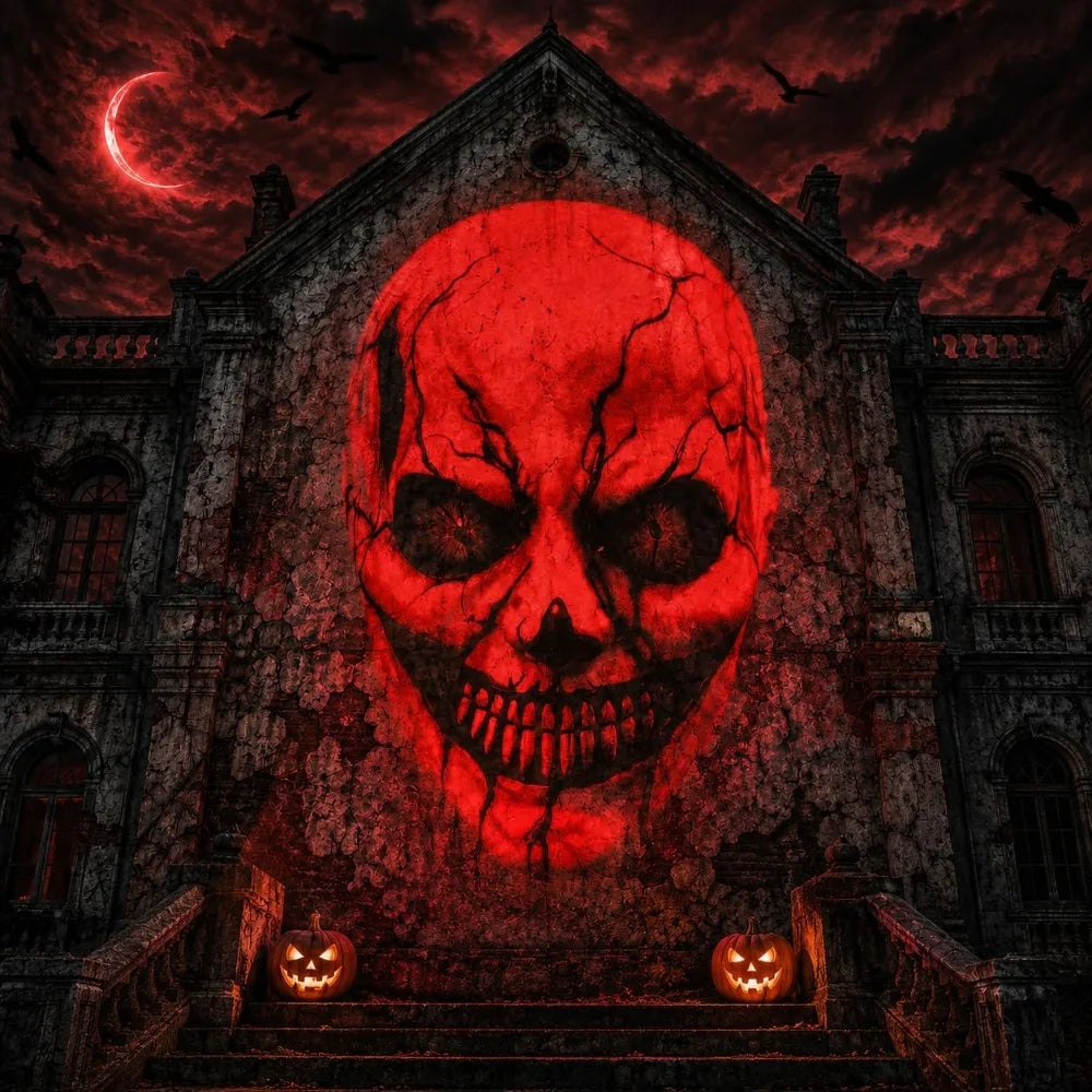 Halloween Projector Lights | 3D Dynamic Patterns | Outdoor Indoor Decor