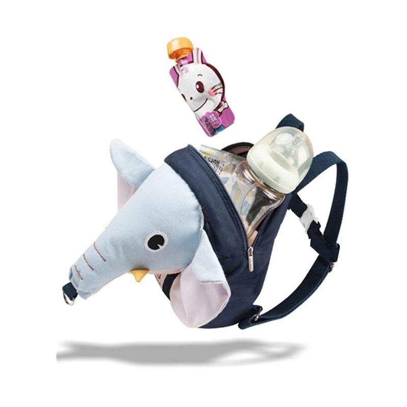 Secure Kids Backpack With Animal Design And Anti Loss Leash For Toddlers Aged 1 To 3 Years - ToylandEU