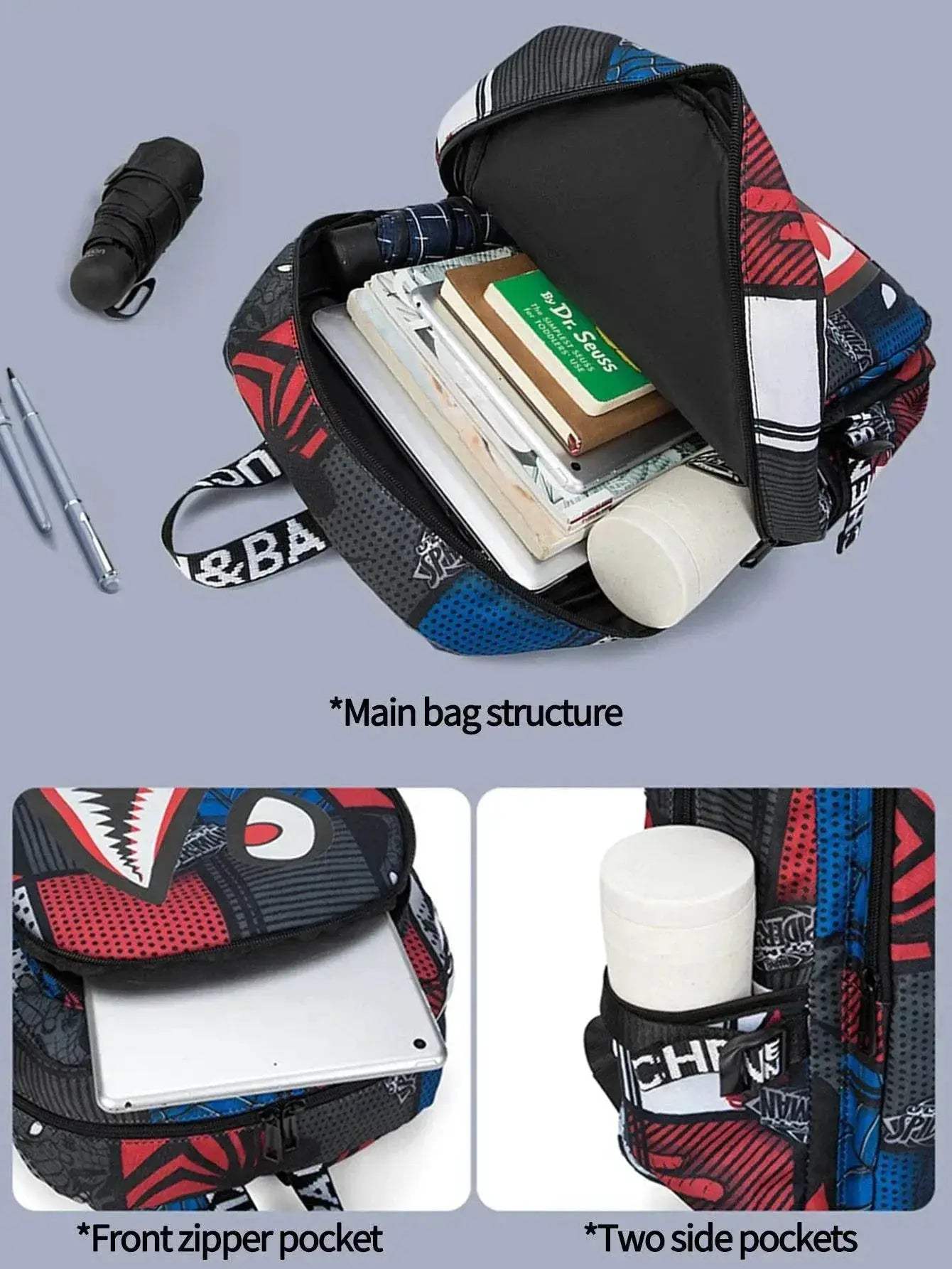 Secure Waterproof Anti Theft Backpack 36L Toyland EU -  ToylandEU™