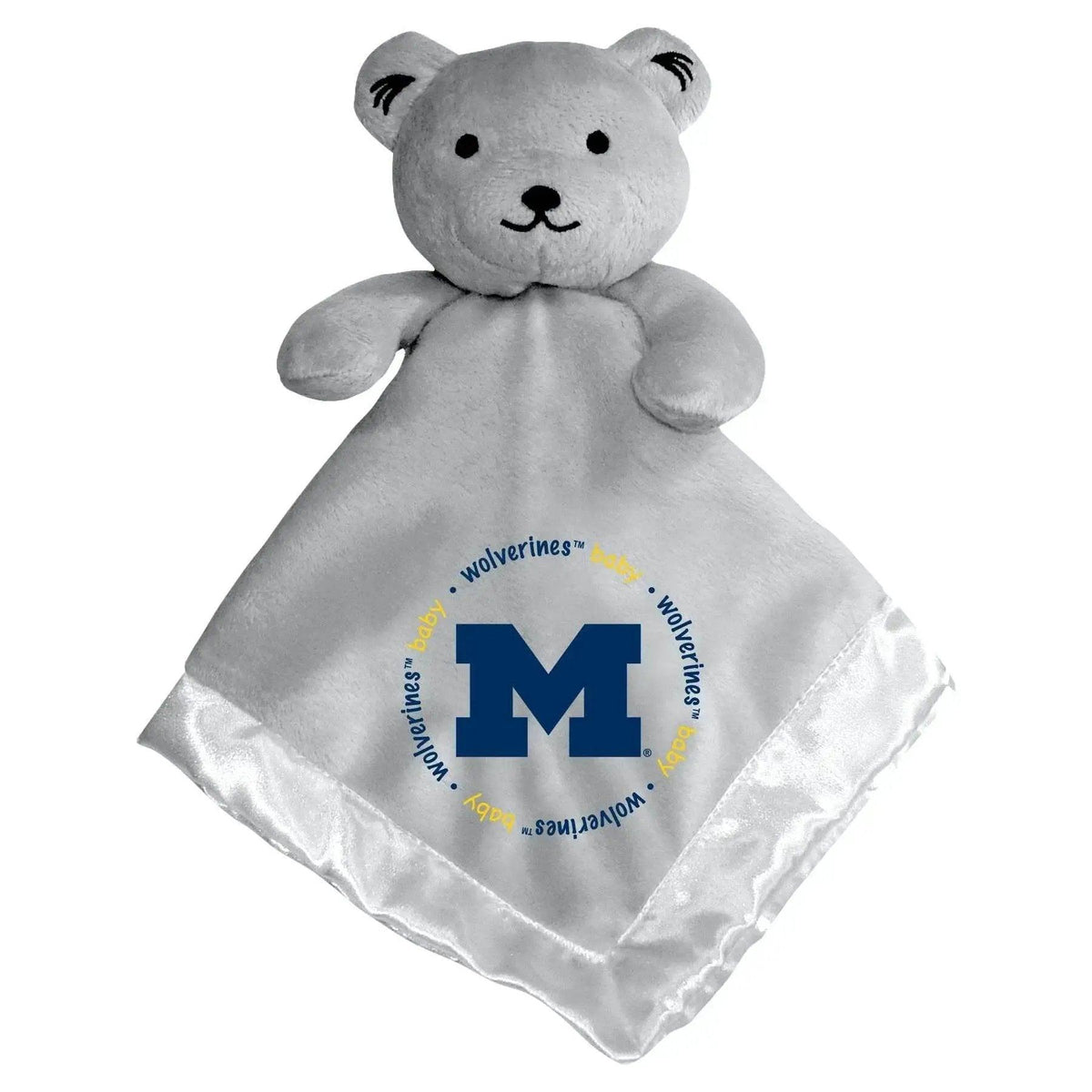  Michigan Wolverines Security Bear Gray Plush Satin Lining -  ToylandEU™