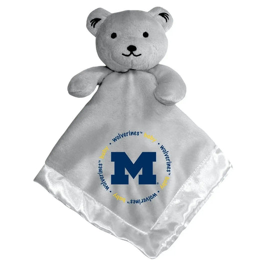  Michigan Wolverines Security Bear Gray Plush Satin Lining -  ToylandEU™