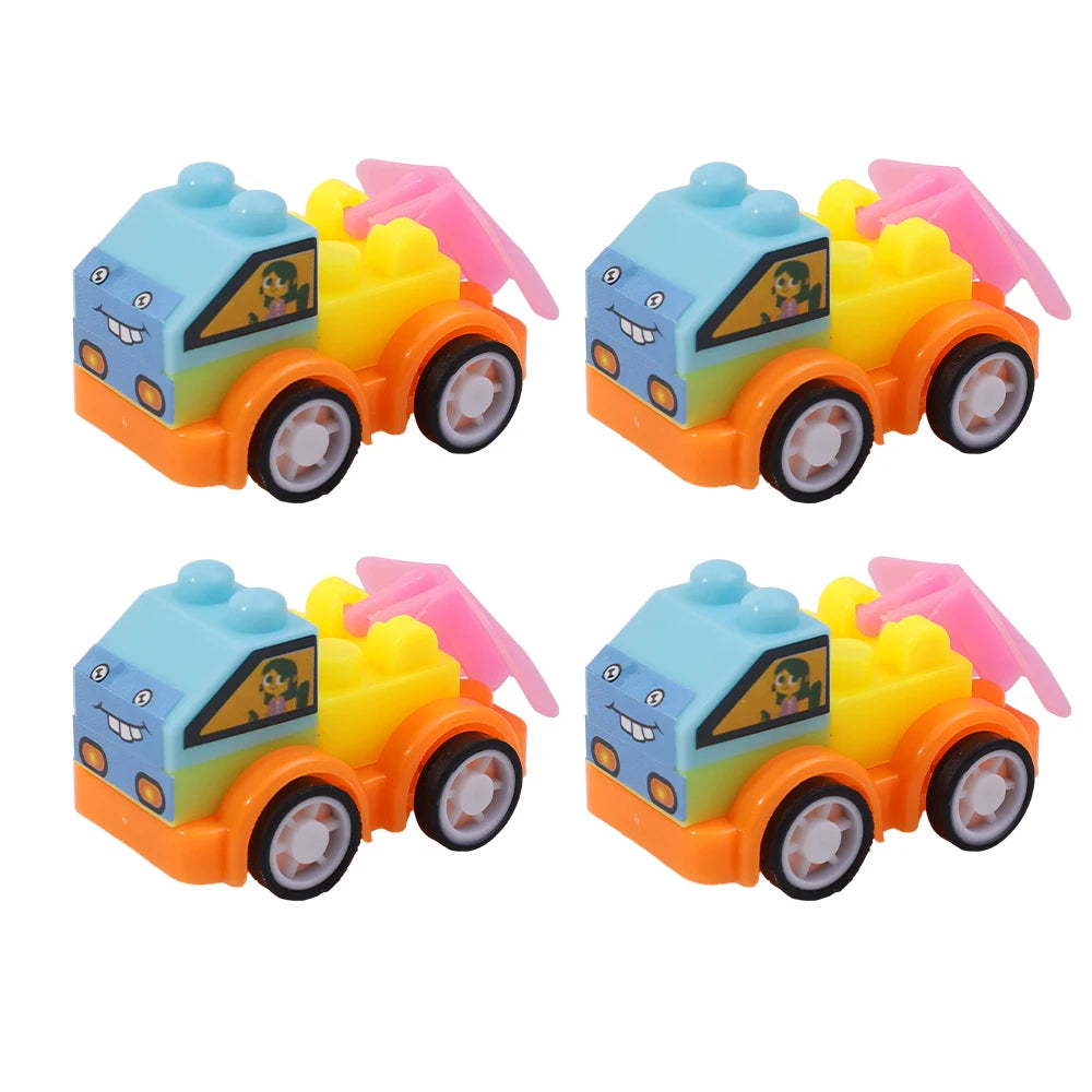 Kids Mini Assembly Building Blocks Engineering Car Toys - ToylandEU