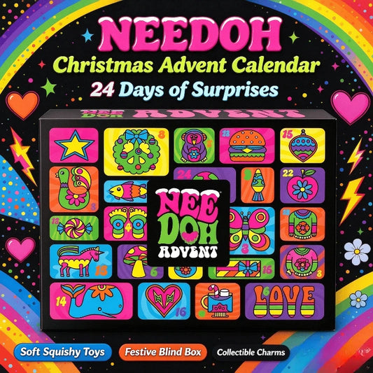 Advent Calendar | 2026 Surprise Box Fidget Dolls | 3D PVC Stress Relief Countdown | Holiday Gift