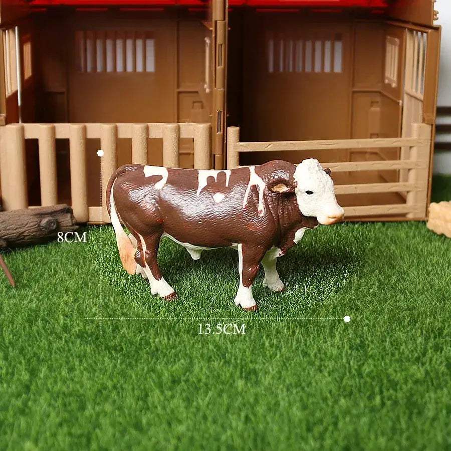 Farm Animal Figures Set For Educational Toys And Home Decor - ToylandEU