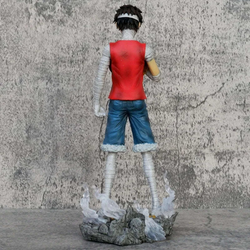 In Silent Tribute Monkey D Luffy Anime Figure, One Piece Anime Figurines 26 CM