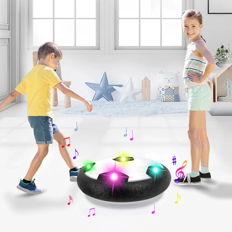 Levitating LED Soccer Disc Toy with Music and Lights - ToylandEU