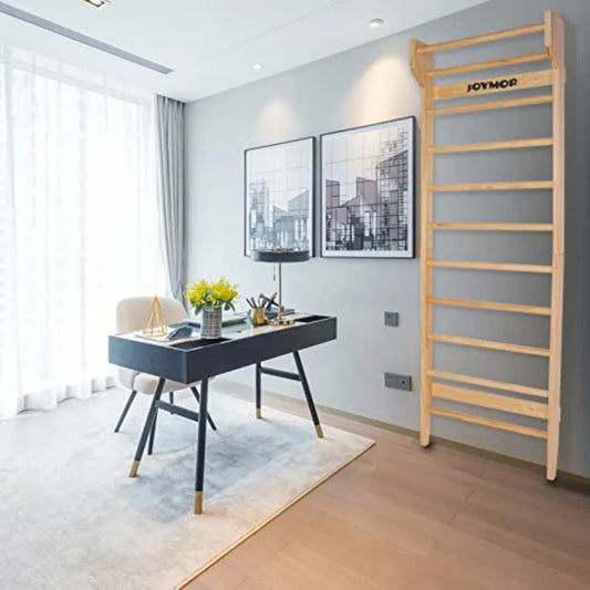 Wall Mounted Swedish Ladder Stall Bar For Full Body Stretching