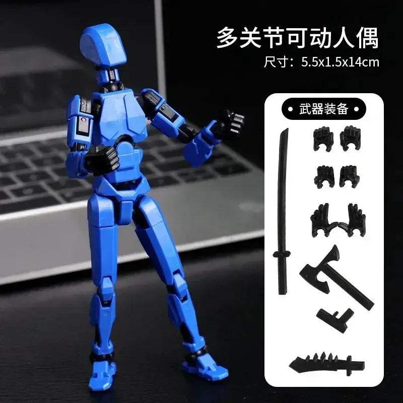 MultiJointed Action Figure Robot Shapeshift Toy For Kids - ToylandEU