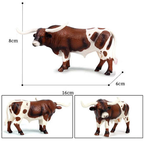 Milk Cow and Farm Animal Action Figure Toy - Realistic PVC Model ToylandEU.com Toyland EU