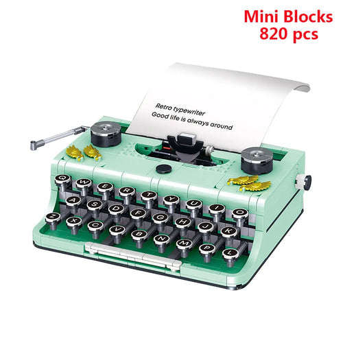 Classic Creative Ideas Globe Typewriter TV Building Blocks Mini Bricks with Sealed Bags ToylandEU.com Toyland EU