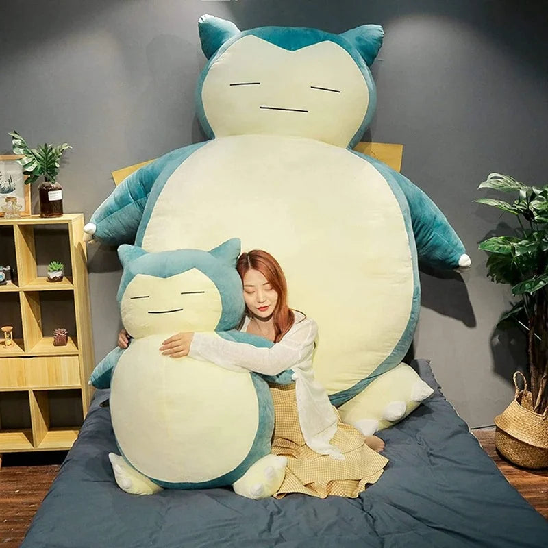 Pokemon Snorlax Plush Only Cover No Filling Doll Toy Large Size - ToylandEU