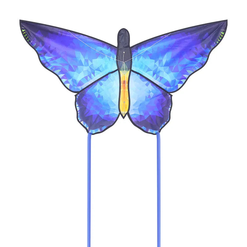 YongJian Blue Crystal Butterfly Kite - 140x365cm - ToylandEU