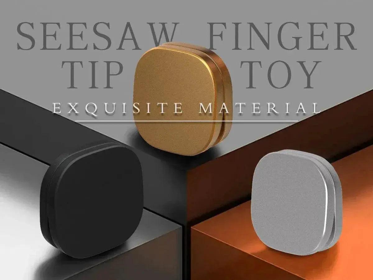  See-Saw Fidget Toys Adults Metal Fidget Cliker Slider -  ToylandEU™