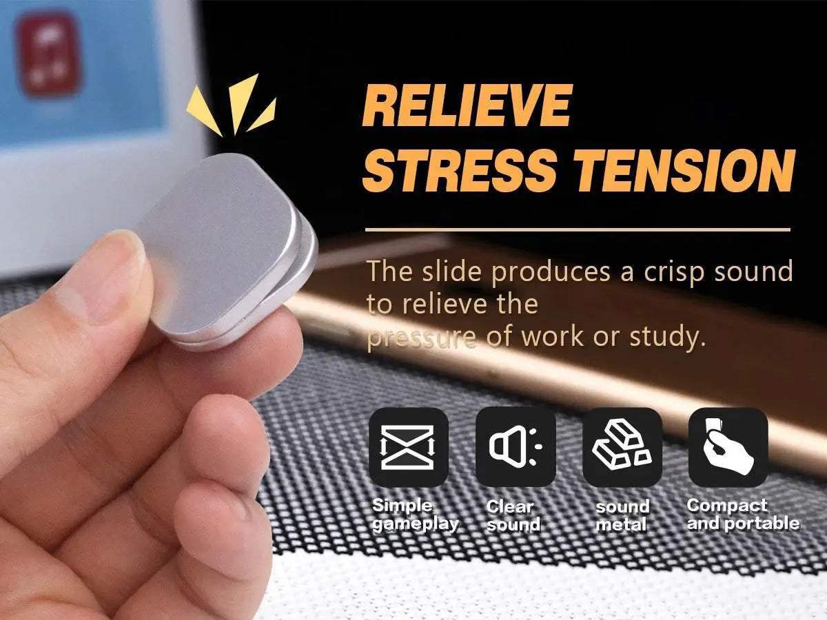See-Saw Fidget Toys Adults Metal Fidget Cliker Slider - ToylandEU