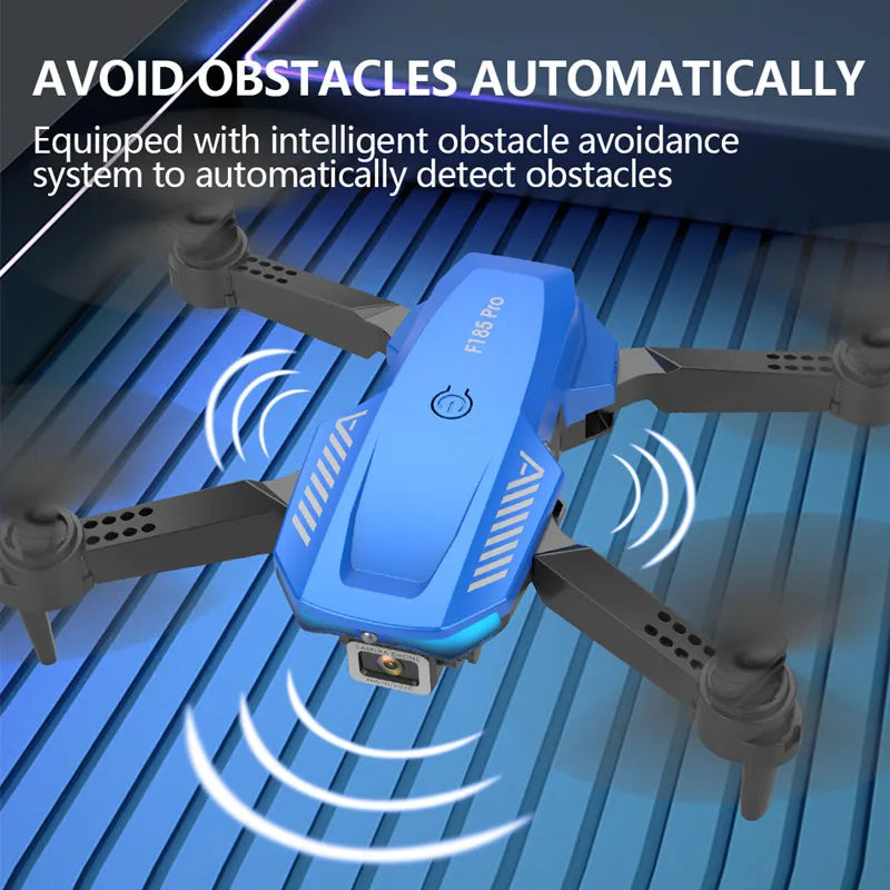 Compact Foldable 4K HD Camera Drone with Three-Sided Obstacle Avoidance - ToylandEU