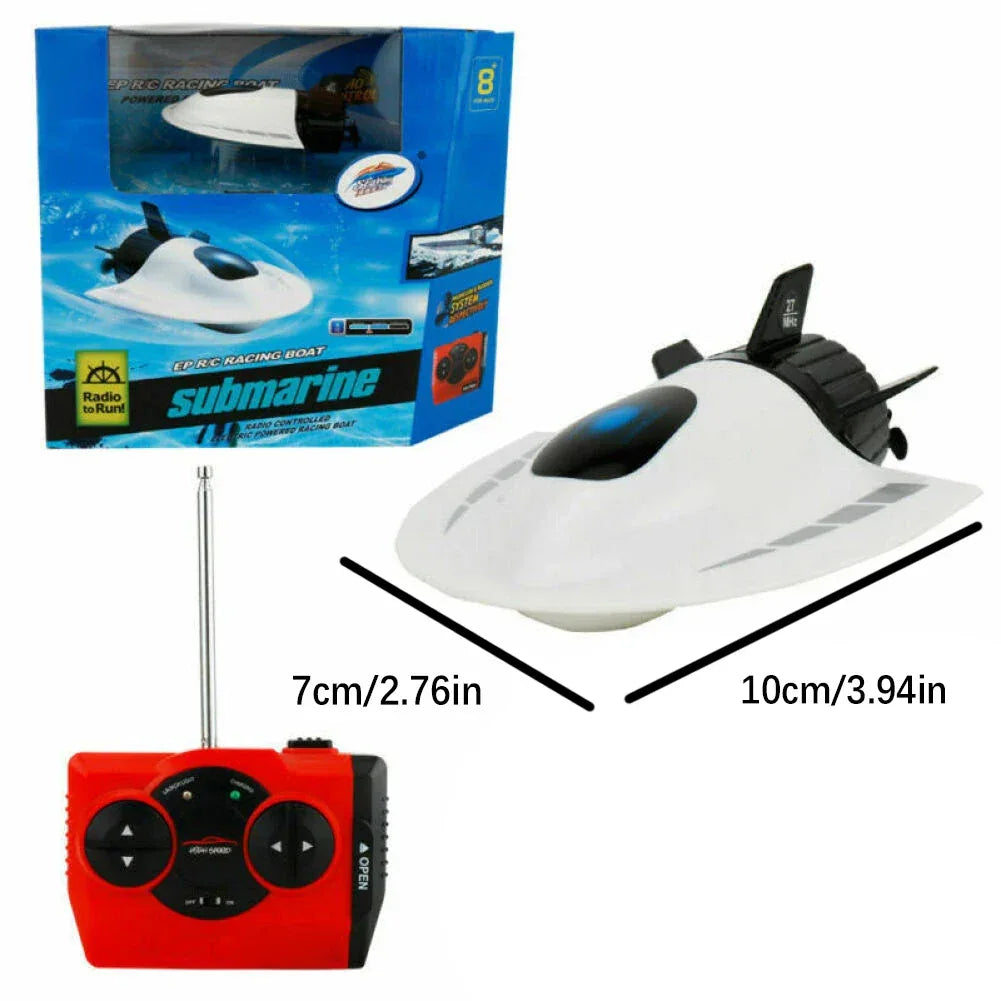 Mini RC Submarine Toy With Remote Control For Kids - ToylandEU