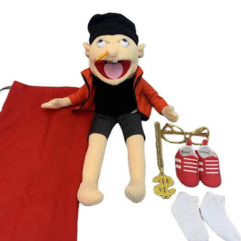 Jeffy Hand Puppet with Feebee Rapper Zombie Plush Doll Toy Set - ToylandEU