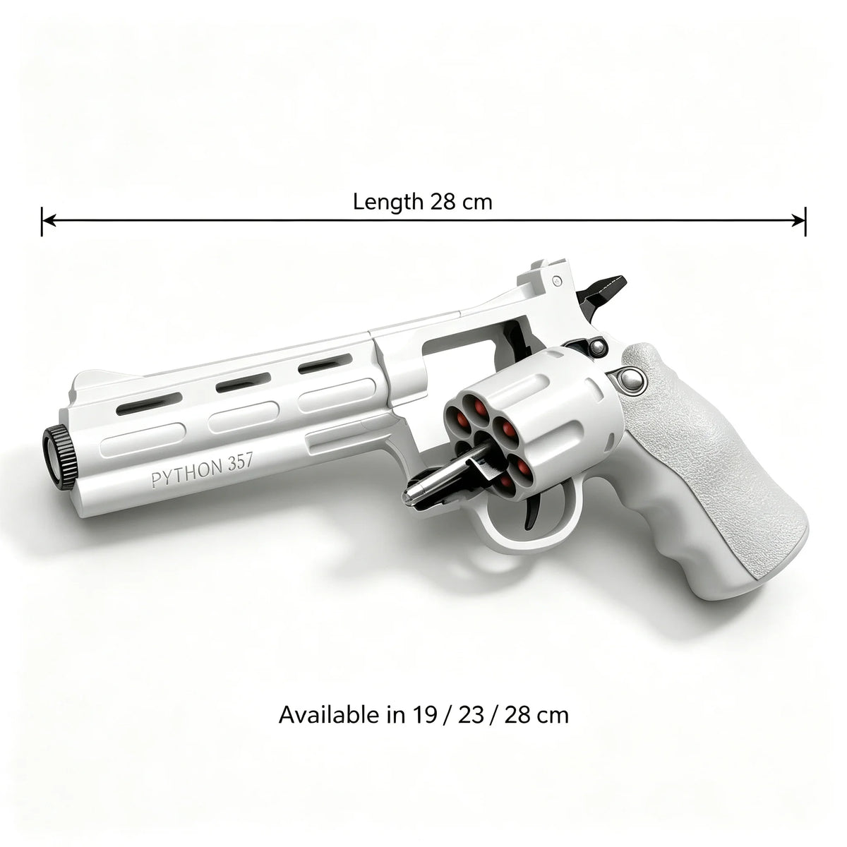 Foam Blaster | Manual Revolver | 20 Dart Capacity | Ages 14 Plus