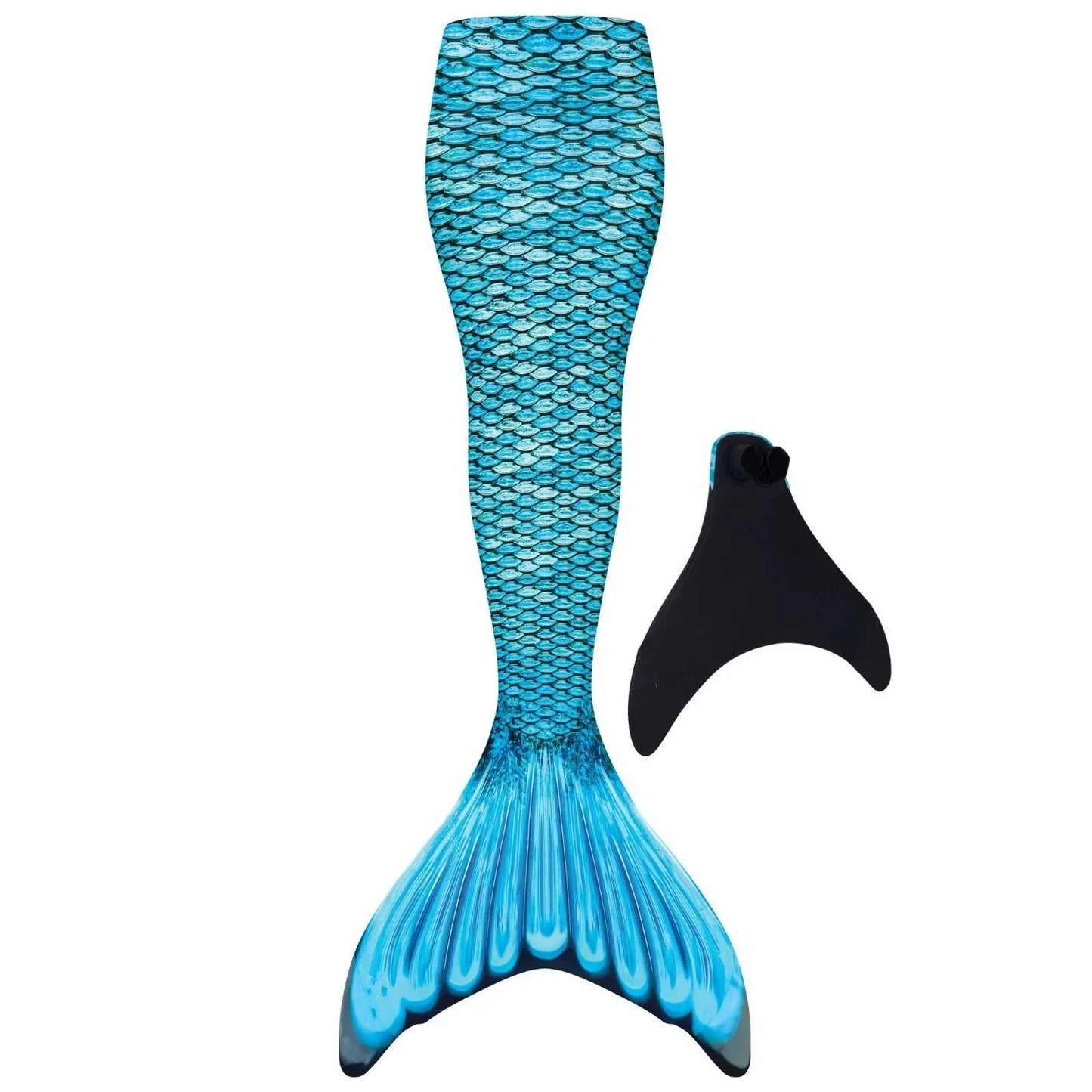 Mermaid Tail Swimsuit With Monofin for Kids and Adults Cosplay