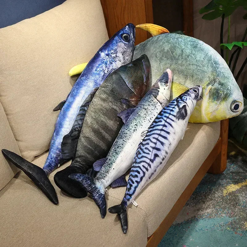 Fish Plush Toy | Soft PP Cotton | Toylandeu™