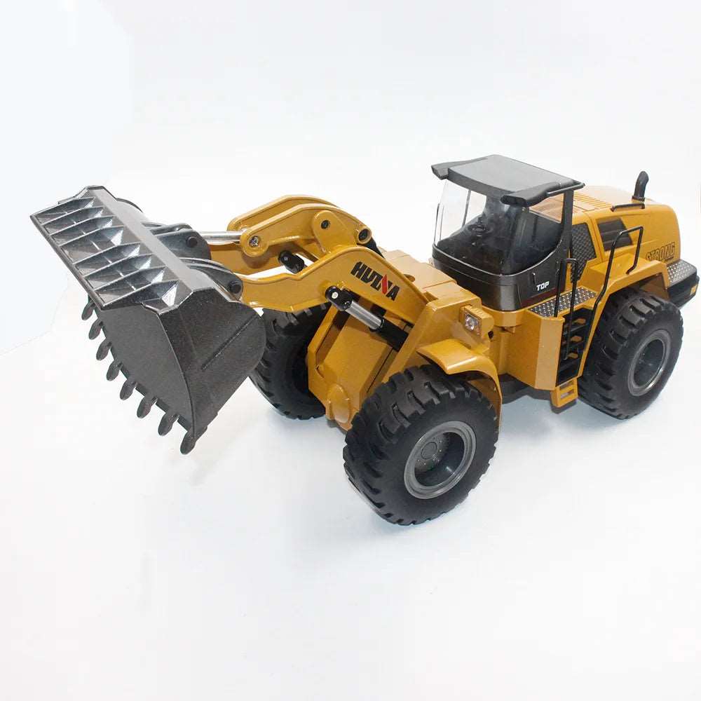 1583 22-Channel Alloy Remote Control Bulldozer 2.4G - ToylandEU