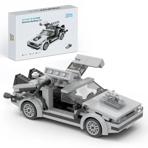 Back To The Future Time Machine Car Building Blocks - Educational Set AliExpress Toyland EU