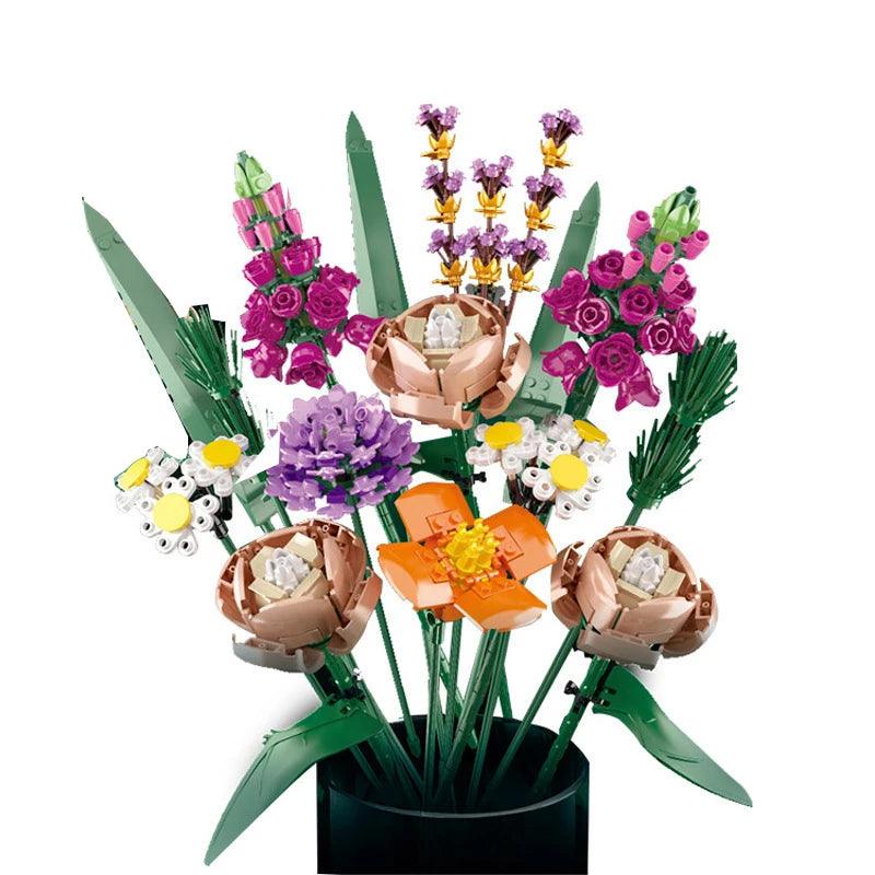 Artificial Orchid Plant | Matte Finish Pot | Toylandeu™