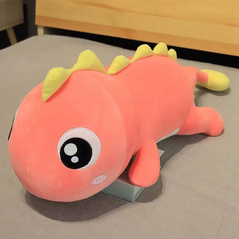 New Huggable Big Long Cute Dinosaur Plush Toy Soft Cartoon Crocodile Doll Girlfriend Pillow - ToylandEU