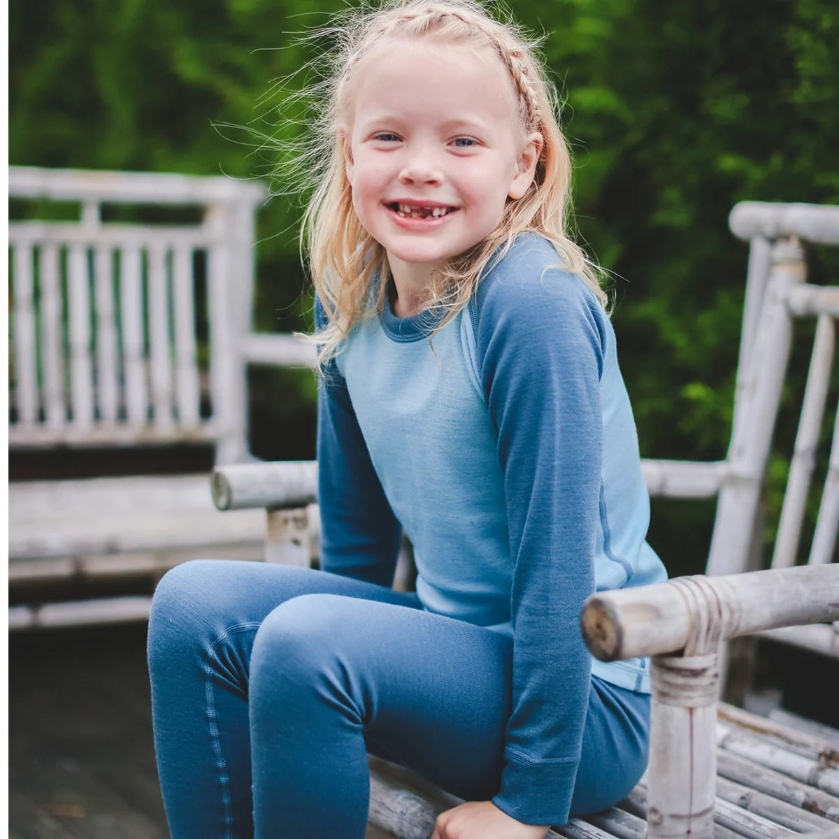 Kids Merino Base Layer Set | 100 Percent Wool | Winter Thermal | Boys Girls