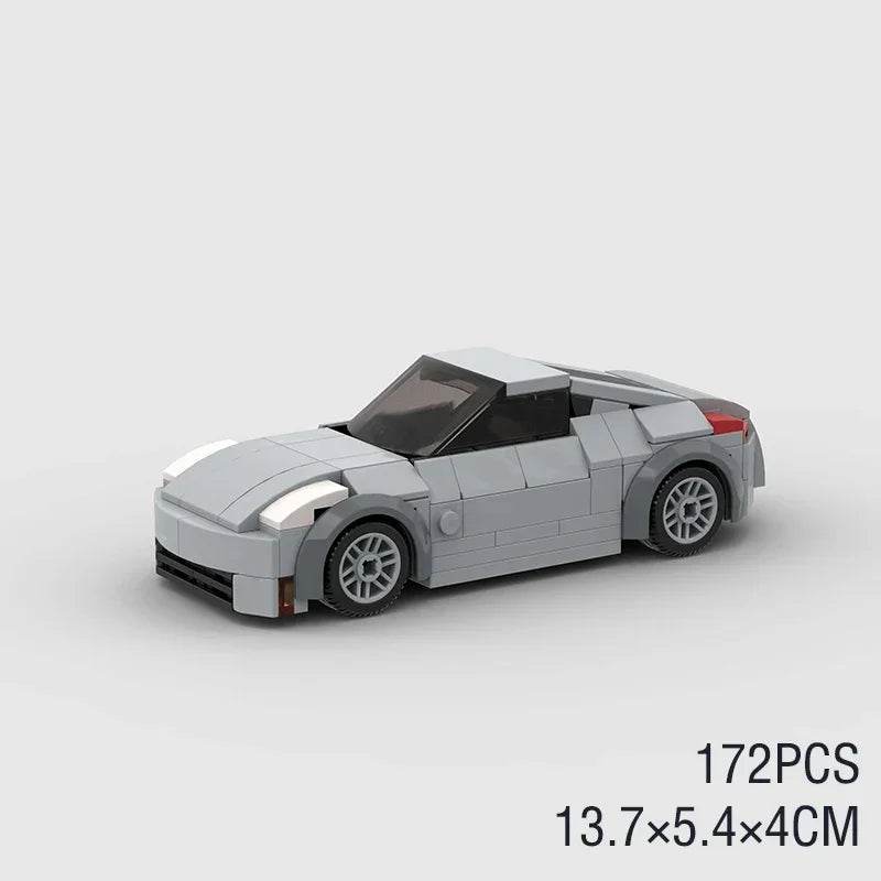 Moc Speed Champions AE86 Cars Racers Building Blocks Set - ToylandEU