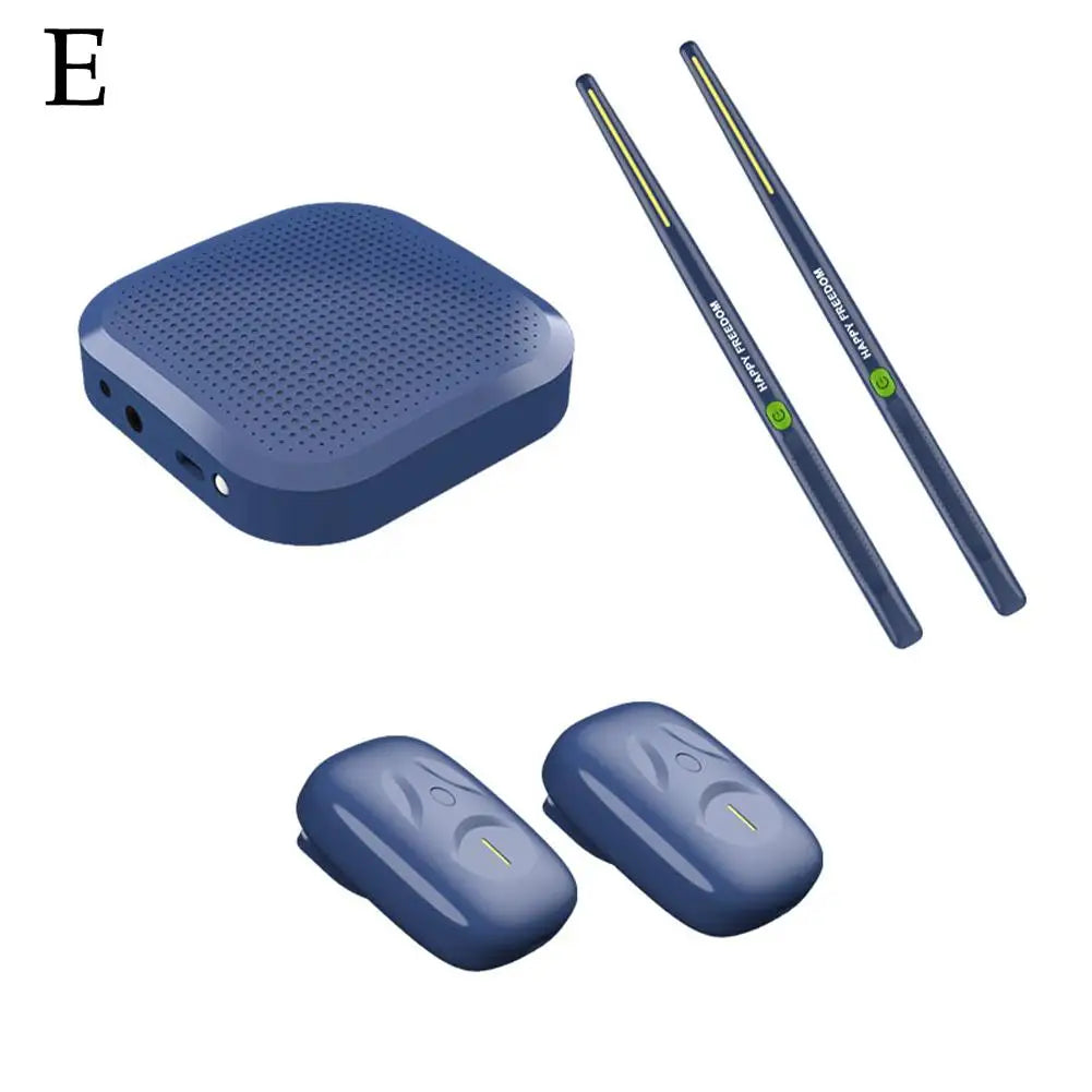 Portable Electronic Air Drum With Drumsticks For Beginners