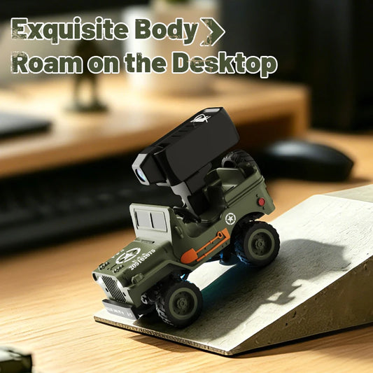 RC Crawler Jeep | 1/64 Scale 4WD | 2.4G Remote Control | Off Road Crawler