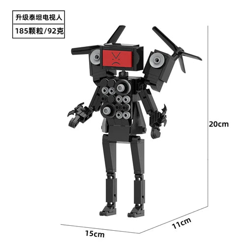 Toilet Horror Game Building Blocks with Speakerman Bosses Camera ToylandEU.com Toyland EU