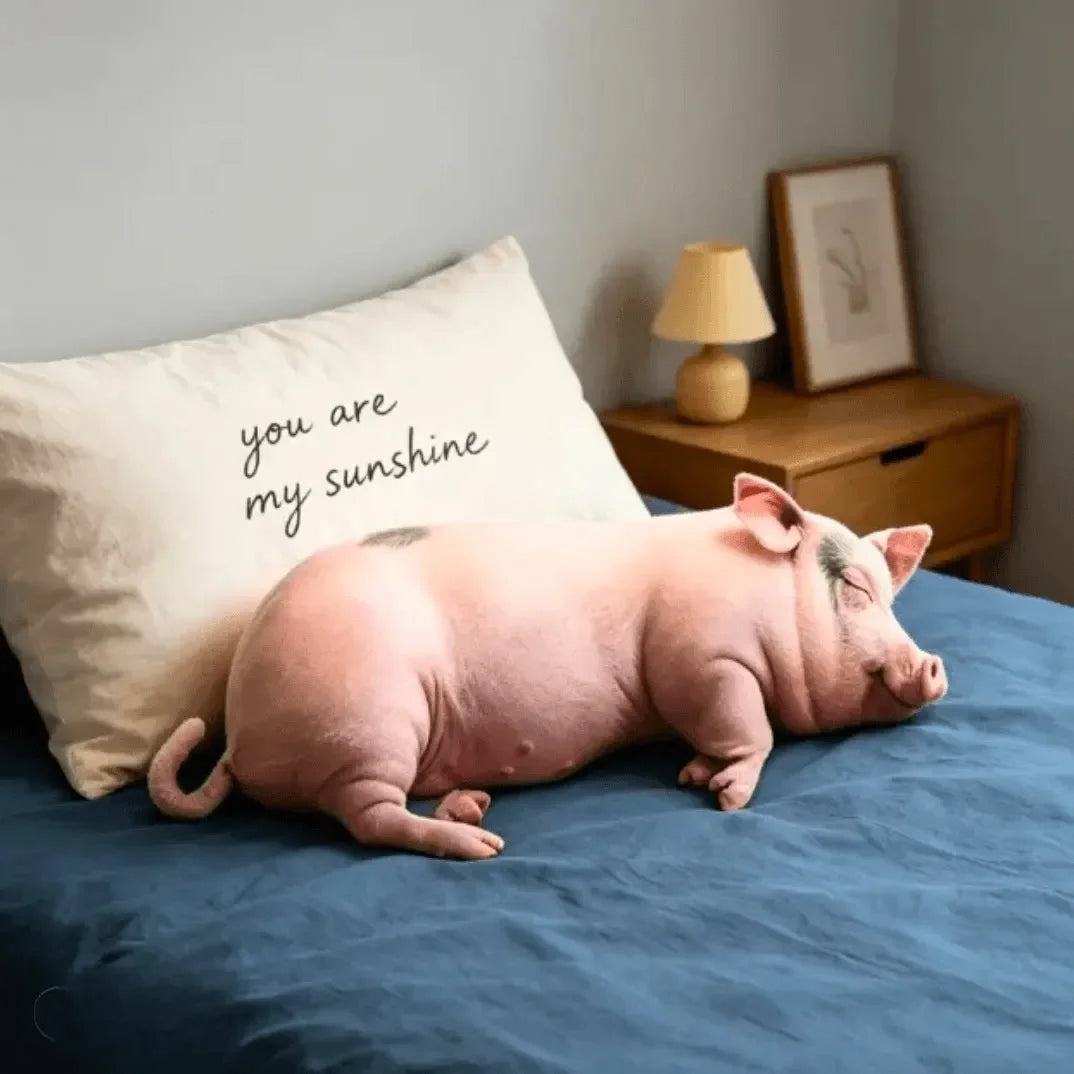 Pig Plush Pillow | Soft PP Cotton | Toylandeu™