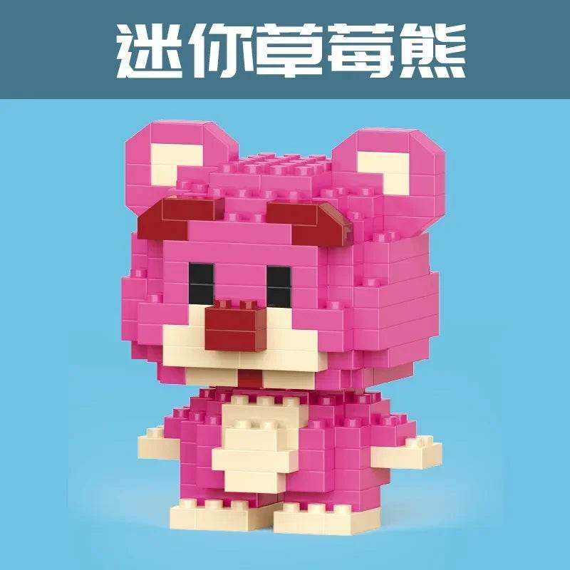 Hero Cartoon Micro Particle Building Blocks Children Assembly Toy Anime Action Figure Boy Girl Kid Gift Cute Toy Building Bricks - ToylandEU