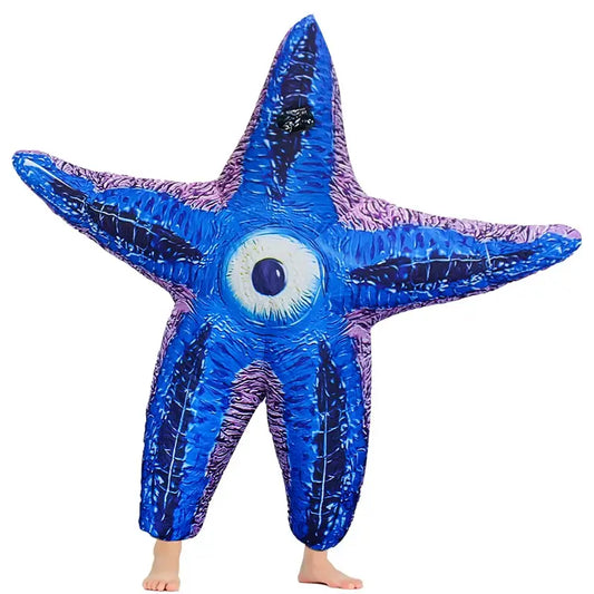 Inflatable Starfish Animal Men's Women's Cosplay Costumes Movie Halloween Blow Up Sea Carnival Fancy Clothing - ToylandEU