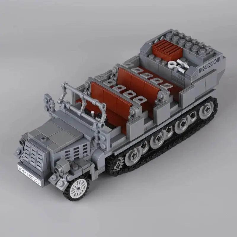 MOC Military Main Battle Tank Building Blocks WW2 Vehicle Gift Building Bricks MOC - ToylandEU