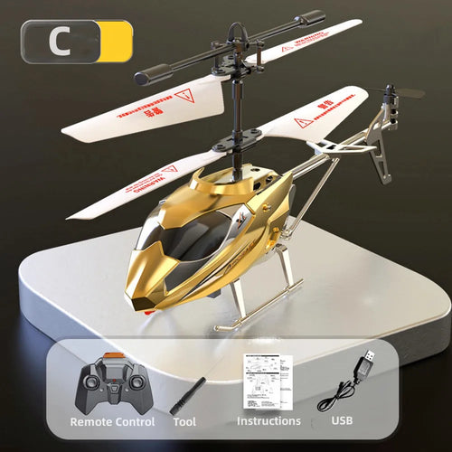 Rc Helicopter 3.5CH Remote Control Airplane Mini Drone Aircraft Fall ToylandEU.com Toyland EU