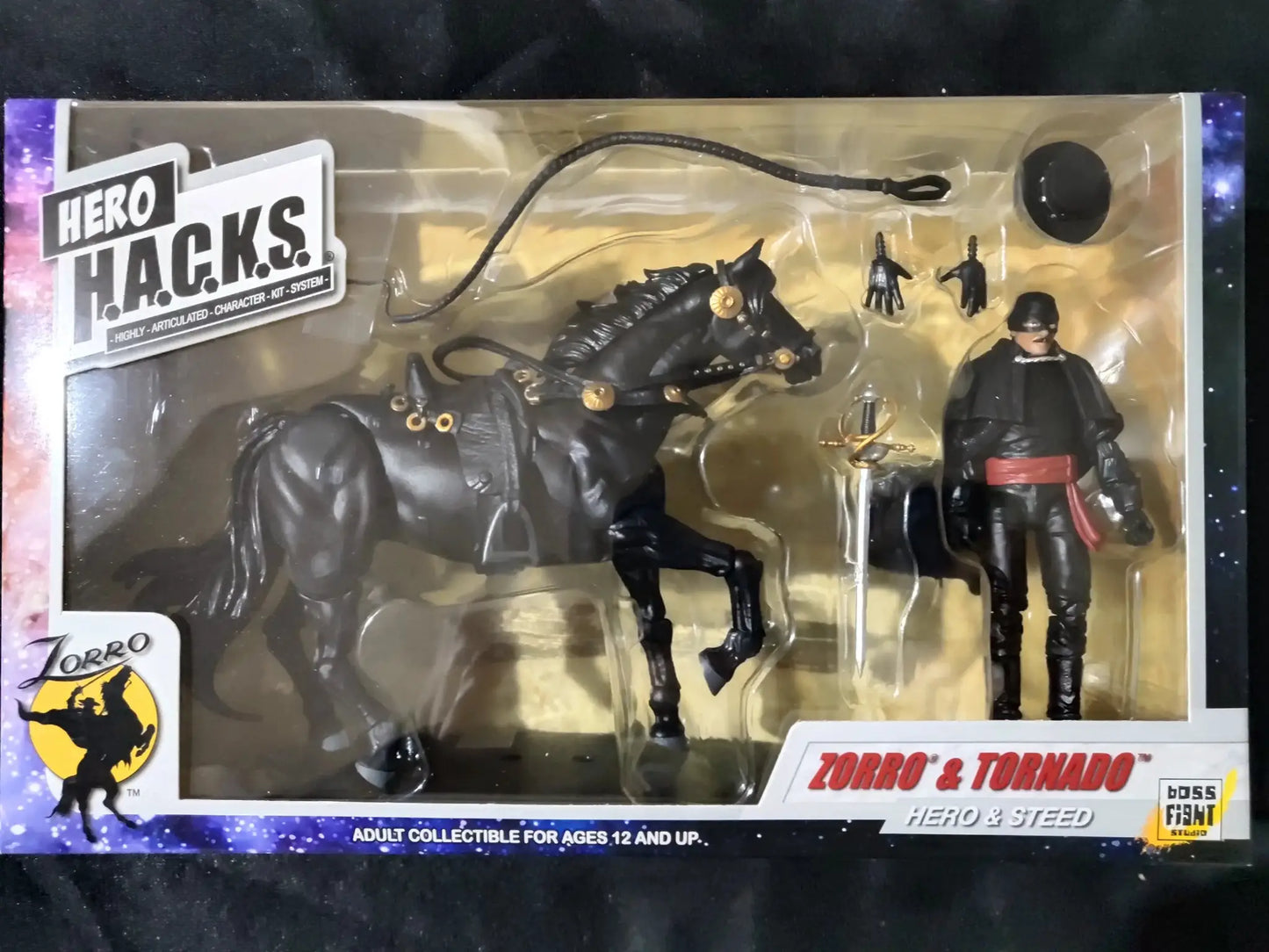 1/18 BFS Action Figure Hero H.A.C.K.S. Zorro and Tornado Anime Collection Model Toy - ToylandEU