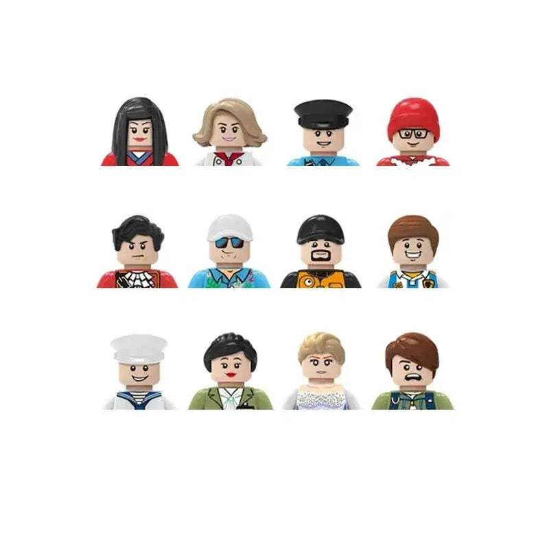 3D Family Figures Building Blocks Educational Toys For Kids - ToylandEU