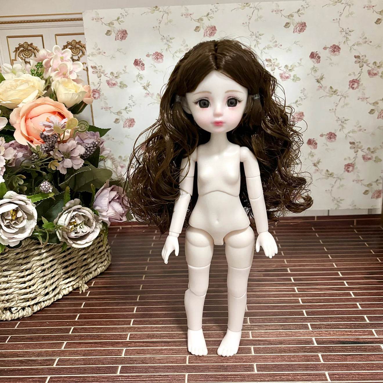 Dolls For Girls Ball Jointed Doll Toys Bjd 30cm Blue Eyes - ToylandEU