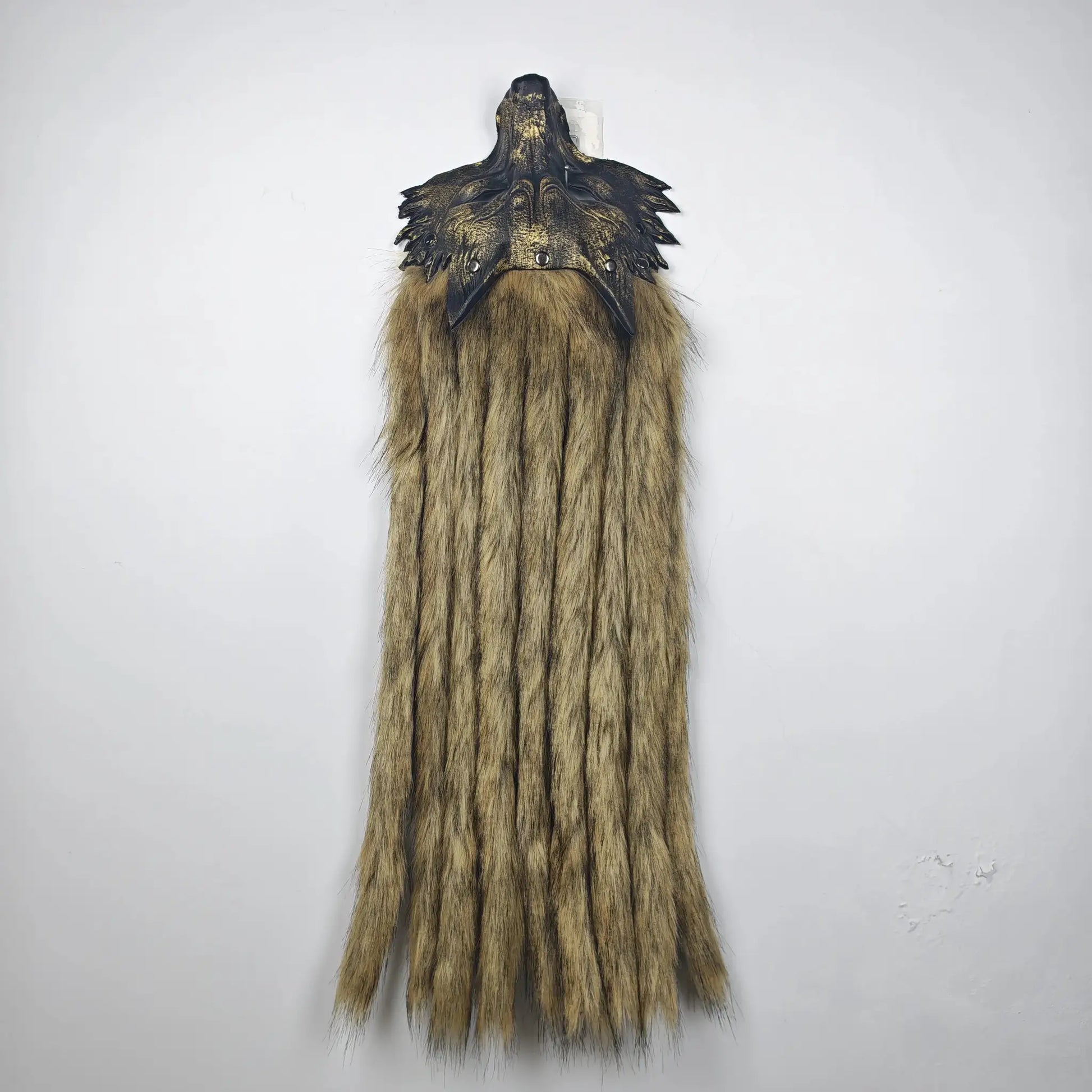 Unisex Viking headdresses and wolf head masks, faux fur headdresses, Halloween werewolf costumes and cosplay accessories - ToylandEU