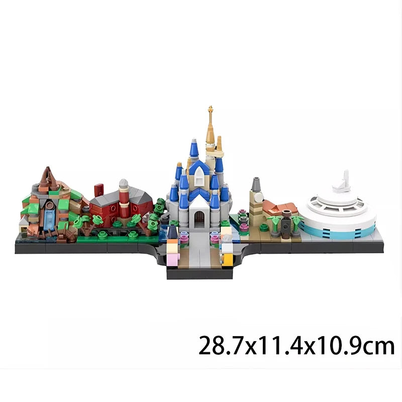 Lego Compatible Blocks Set | Fairy Tale Princess | City Skyline | Small Blocks