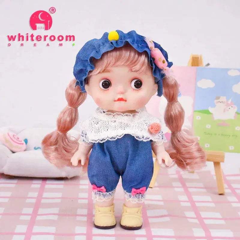 Reborn Baby Doll 25cm Cute Fat Cheeky Girl Gift Deluxe - ToylandEU