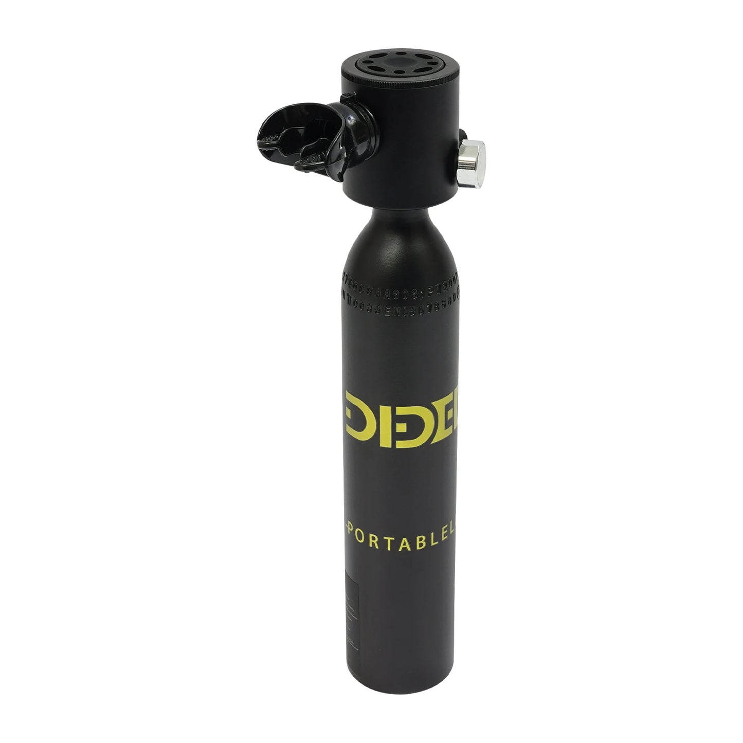 Scuba Tank Kit | 0.5L Capacity | Pressure Gauge, 6061 Aluminum