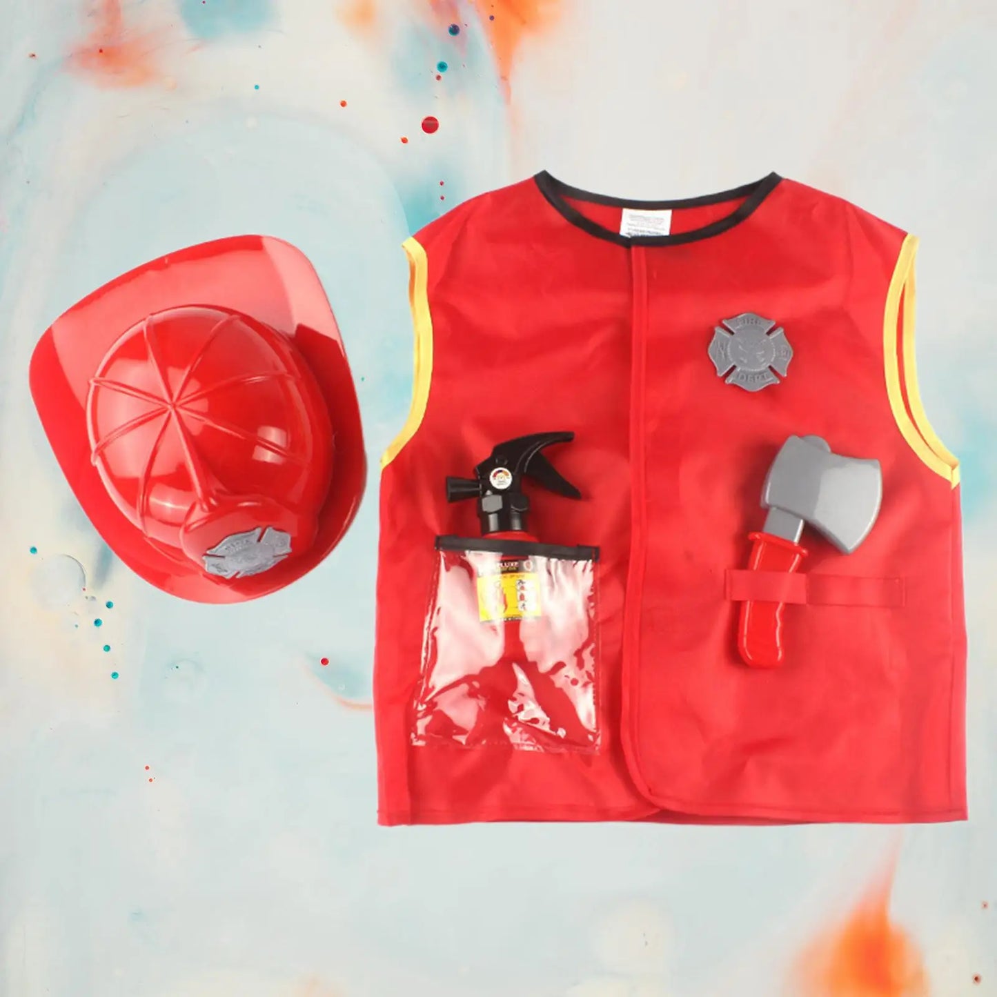 Kids Firefighter Costume - Fun Role Play & Learning for Toddlers