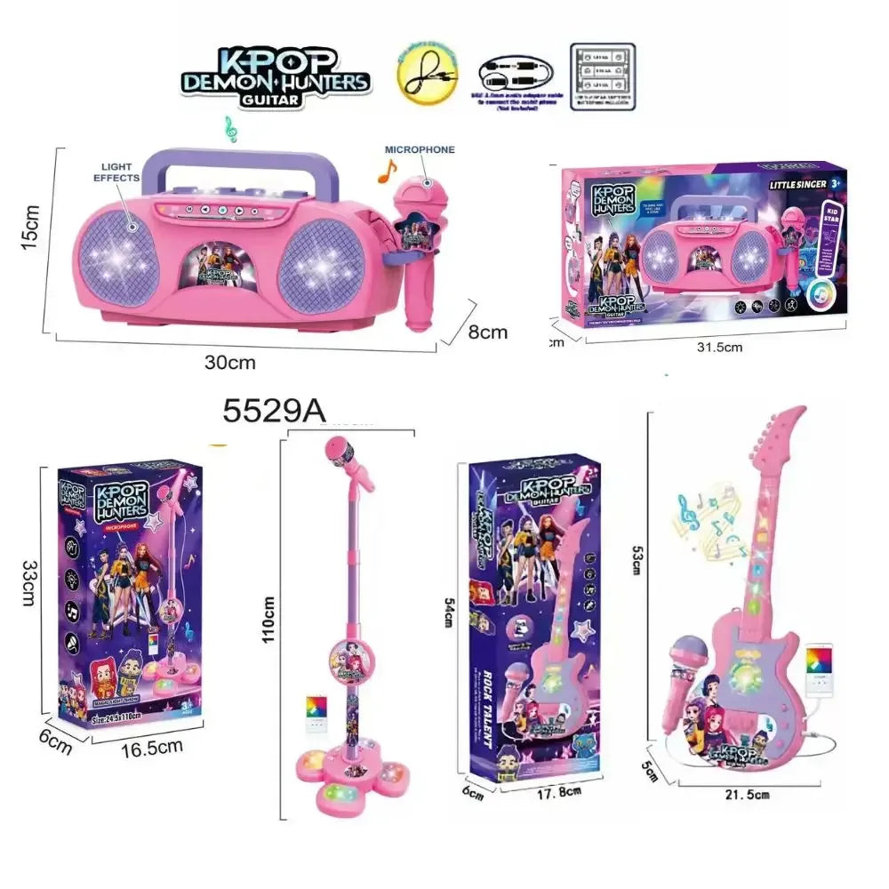 Kpop Demon Musical Microphone Toy With Preloaded Songs - ToylandEU